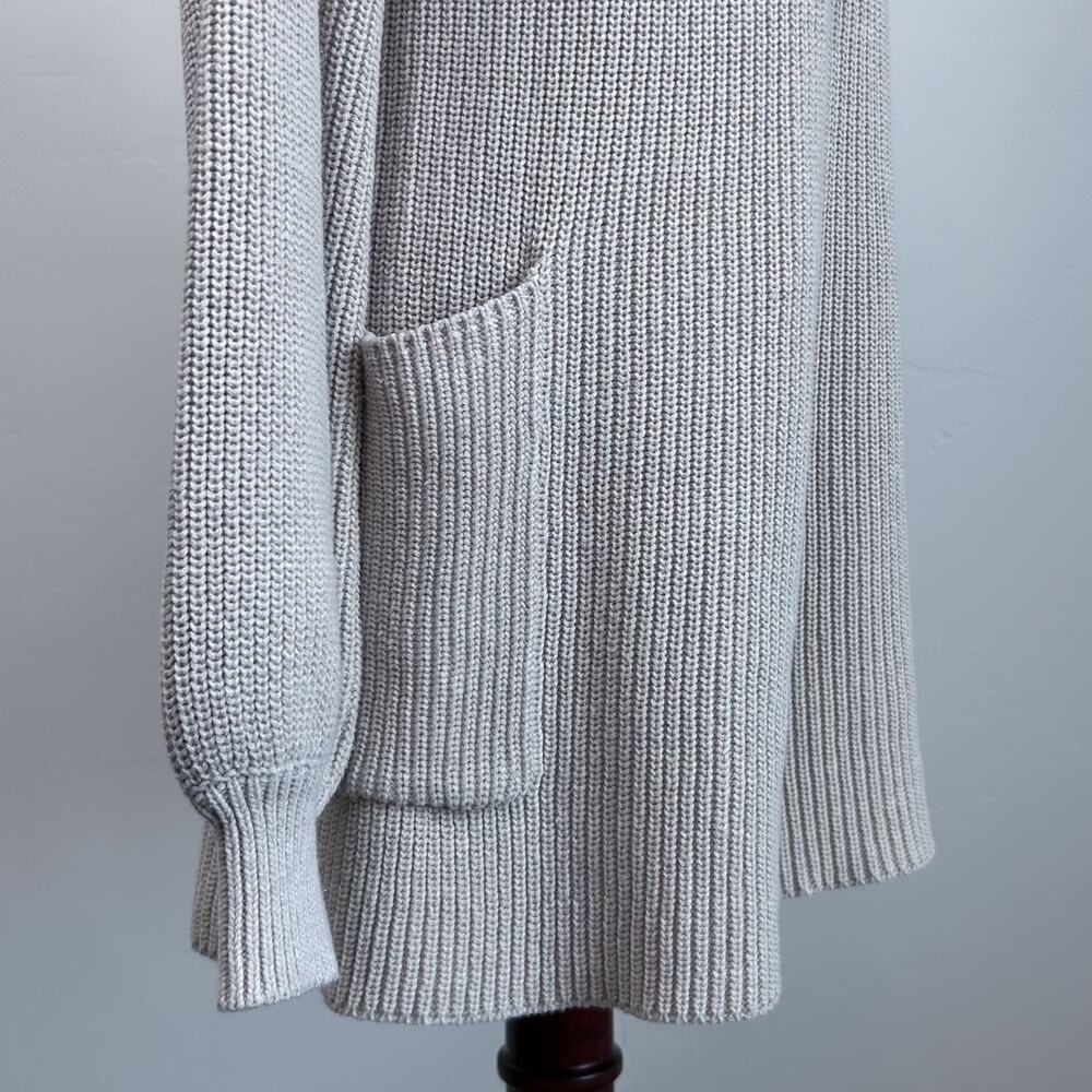 Blue Blush Cotton Blend Knit Fishermen Coastal Beige Polo Henley Romper MEDIUM - Picture 6 of 11